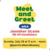 Meet & Greet with Jennifer Stone, House District 45 Candidate